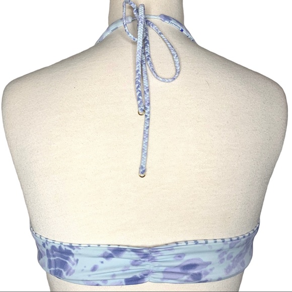 Victoriaโs Secret | Medium Bikini Top- Reversible Abstract Aztec / Blue Tie Dye - Picture 5 of 13